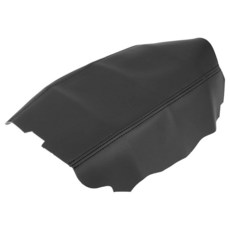 [ 889150 ] X AUTOHAUX 자동차 센터 콘솔 뚜껑 팔걸이 시트 박스 커버 프로텍터 교체 극세사 가죽 Acura TSX 2009-2014용 블랙, 검정, 1개