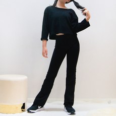 버니덴 주니어 부츠컷 팬츠 요가레깅스