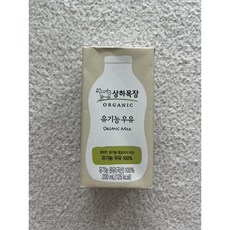 상하목장 유기농 멸균 우유 백색 200ml, 13개