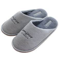 Labellaco Bonjour 室內拖鞋, 灰色, 1個