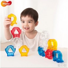 【Weplay】晶奇樂園 Crystal Carnival 堆疊積木玩具，兒童益智玩具，激發無限創意, 1個
