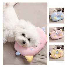 꿈꾸는비 반려동물 돼지 베개 애착인형, 옐로우