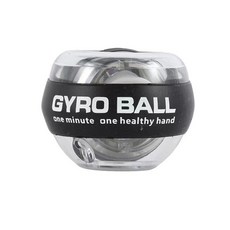 陀螺球 腕力球 握力器 手腕訓練器 健身器材 舒緩疲勞 提升靈活度, 黑色, 1個