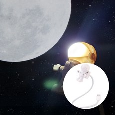 민쓰마마 USB 독서등 미니독서등, 화이트, 1개, 화이트계열