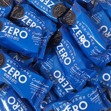 롯데 제로 쿠앤크샌드 어린이집 유치원 학교 개별포장 간식, 25개, 48g