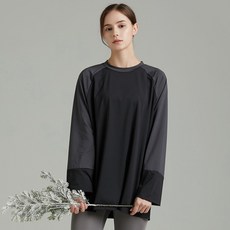 HMUS Palau Sleeve Overfit 女式長袖 T 卹防護罩