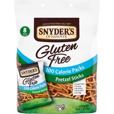스나이더스 오브 하노버 프레첼 스틱 100 칼로리 개별 Snyder's of Hanover Pretzel Sticks 100 Calorie Individual Packs, 25.51g, 8개