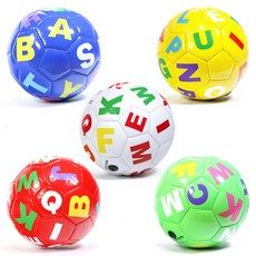 알파벳 미니 축구공 2호 스킬볼 안마볼 몸신 몸짱 어린이 선물 유치원, 빨강, 1개