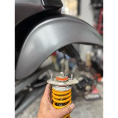 VOS偉士職人車坊 Vespa 前避震器矽膠強化饅頭 GTS GTV 春天 衝刺 LX LT S 避震緩衝 矽膠材質, 1個