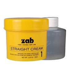 자브 헤어 스트레이트 크림 펌제, 1개, 100g