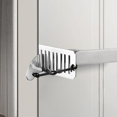 더올데이즈 휴대용 해외 여행 호텔 현관 문 잠금 보조 이중 잠금 장치 락 세이프, 1개