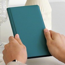 명함집 오늘의 명함꽂이 블루그린 담아보리 명함보관함 데스크용품