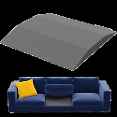 내구성이 뛰어난 스폰지 소파 쿠션 높은 탄력성 사각형 대형 홈, 2. Grey Trapezoid