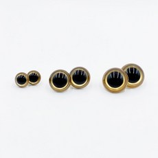 모루인형 뜨개인형 3size 인형눈 눈알 부자재, 인형눈 브라운 24mm