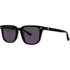 몽블랑 MB0258SA 001 남성용 선글라스 아시안 핏 블랙/그레이