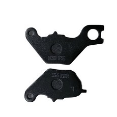 SOCO 速珂電動車 TC TS CU TC-MAX 前後煞車來令片，改裝通風碟盤消除異音，提升制動性能, 1個, CU前/TS後/TC-MAX後