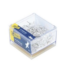 투명 푸쉬핀 알림판 종이 파티션