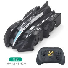 벽타는자동차 벽 RC카 조정 클리이밍 등반 흡착주행 천장, BN888핸들벽등반자동차블랙
