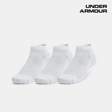 언더아머 유니섹스 UA 트레이닝 코튼 로우 컷 삭스 3켤레 1386312-100 158008