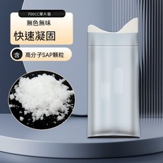 GD Good Life 應急尿袋 700ML大容量 快速凝固 防漏設計 男女通用, 10個, 尿袋【灰色】