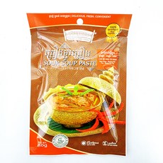 캄보디아식품 슈어스프페이스트 SOUR SOUP PASTE 마쭈그릉양념, 1개, 80g