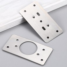 2p/4p 보강판 싱크대 댐퍼 장롱 댐핑 세트 찬장 경첩 문짝 수리, 2세트