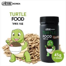 이스타 거북이 사료, 120ml, 45g, 1개