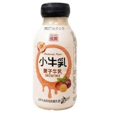 國農小牛乳 - 栗子牛乳, 24個裝, 215ml