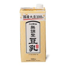 후쿠렌 대두 무조정 두유 1L ×6개, 1개