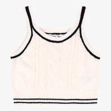 유솔_@주니어@니트조끼 50%~70%할인!!!@뷔스티에_여아 케이블 뷔스티에 ULVK25352_NC대전유성점