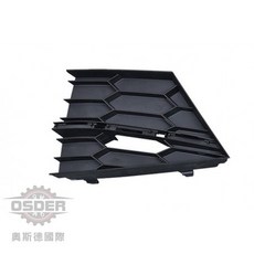 奧斯德 VAG 3V0853665 3V0853666 斯柯達 SUPERB 16 後 前保桿 通風網 霧燈蓋, 1個, 右-副駕駛座