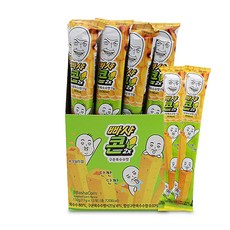 콘스틱 빠샤콘 2X 구운옥수수맛 132g (11g x 12개) 스낵>>옥수수스낵, 12개, 11g