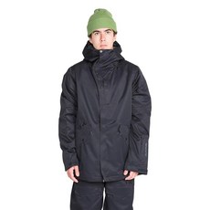 Dakine 남성용 Reach 20K 단열 파카 - 방수 재활용 스노우 재킷 PFAS 프리 OEKO-TEX 인증 블랙 라지 144644