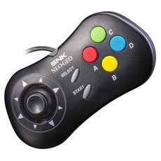 SNK NEOGEO mini 40週年紀念遊戲機, NEOGEO mini控制器黑色