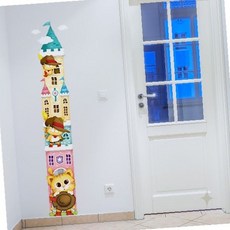 동화속 벽면장식 아동방 고양이 키재기 스티커 성장측정 인테리어 캐릭터 장화신은, 상세페이지 참조