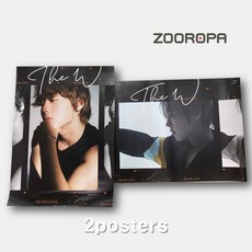 (2포스터) 박지훈(Park Jihoon) 미니앨범 3집 The W Wing (브로마이드2장+지관통)