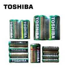 TOSHIBA東芝 碳鋅電池 AA電池 AAA電池 1號電池 2號電池 3號電池 4號電池 9V電池, 1個, ９Ｖ（四角電池）－１入,綠碳鋅
