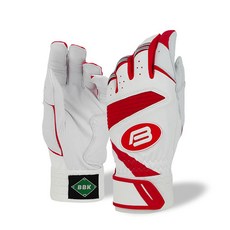 BBK 2026 신형 BG101 프로 배팅장갑 적색, 1개, 백적