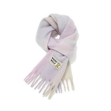 와키윌리 WACKY WILLY [25FW] 빅 머플러 핑크 WA2503MU01PI 168020, F