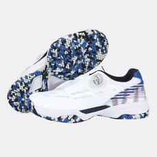비트로 남녀공용 테니스화 엄스톤3 (WHITE&ROYAL BLUE) 보아 핏 시스템