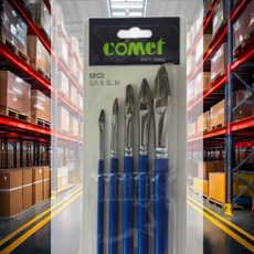 아크릴붓 5본세트 아트 소묘 화실도구 필기붓 아크릴용붓 패널