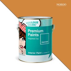 노루페인트 팬톤 내부용 실내 벽면 무광 페인트 4L, 16-1149 Desert Sun, 1개