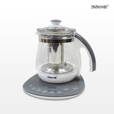 키친아트 아크바 티포트 티메이커 전기포트 1.8L 그레이, 아크바 티메이커 KTP-1800J