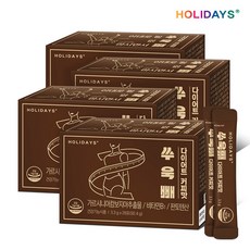 홀리데이즈 쑤욱빼 다이어트 커피맛 28포, 92.4g, 4개