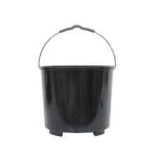 KUDI DACO攪拌桶 4.5L大容量 鋁合金不沾塗層 廚餘處理專家, 黑色