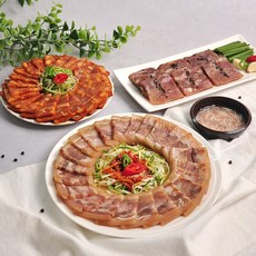 45년 노하우 슬라이스 돼지편육 간편한, 100g, 3개