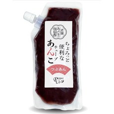 일본 PepperUp 홋카이도 츠부앙 팥앙금 튜브 300g 526741, 1개