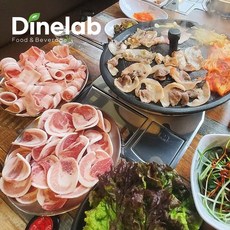 한식대가 국내산 한돈 돈두롤(뽈항정살) 세절 (5mm컷팅/구이용), 2kg, 1개