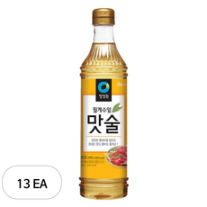 청정원 월계수잎 맛술, 830ml, 13개