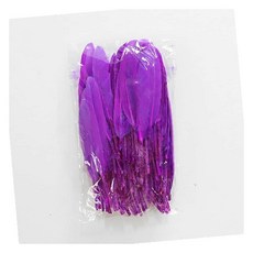 거위 자연깃털 보라 소 드림캐쳐DIY, 1봉